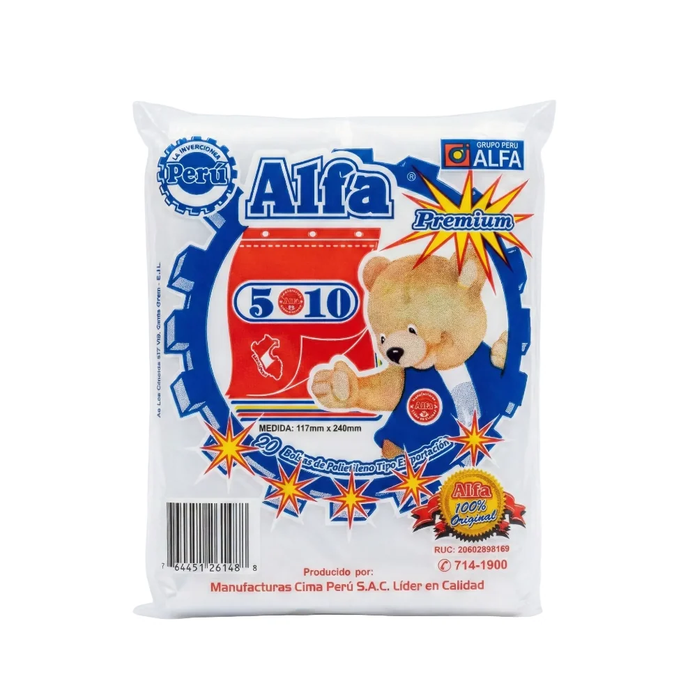 Bolsa Alfa Premium 5 x 10